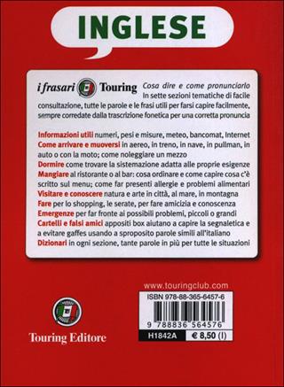 L' inglese per chi viaggia  - Libro Touring 2014, I frasari Touring | Libraccio.it