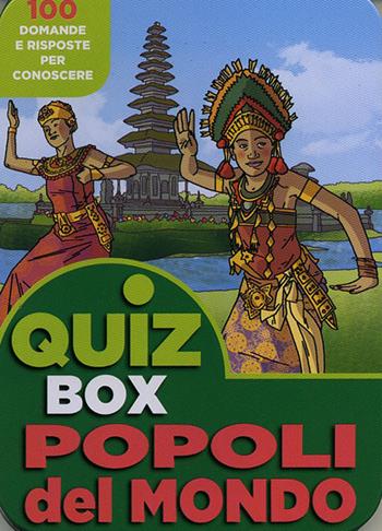 Popoli del mondo. 100 domande e risposte per conoscere  - Libro Touring Junior 2014, Quiz Card Box | Libraccio.it