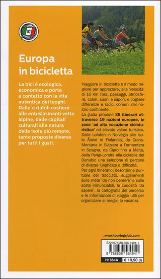 Europa in bicicletta - Enrico Caracciolo - Libro Touring 2014, Guide Touring | Libraccio.it