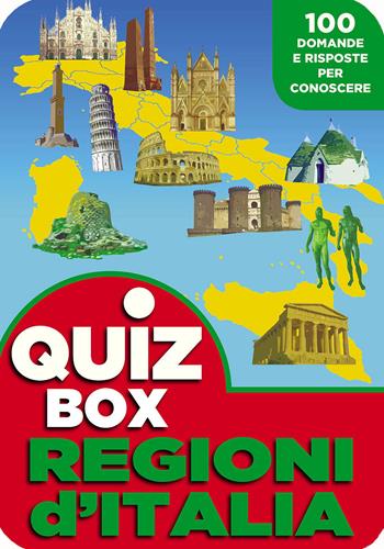 Regioni d'Italia. 100 domande e risposte per conoscere  - Libro Touring Junior 2014, Quiz Card Box | Libraccio.it