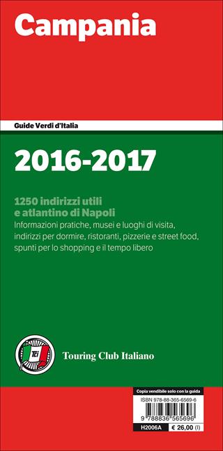 Campania  - Libro Touring 2015, Guide verdi d'Italia | Libraccio.it