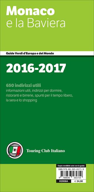 Monaco e la Baviera  - Libro Touring 2015, Guide verdi d'Europa | Libraccio.it