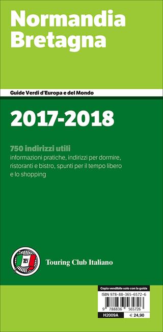 Normandia e Bretagna  - Libro Touring 2015, Guide verdi d'Europa | Libraccio.it