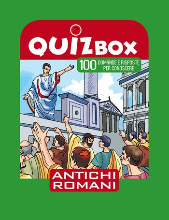 Antichi romani. 100 domande e risposte per conoscere  - Libro Touring Junior 2015, Quiz Card Box | Libraccio.it