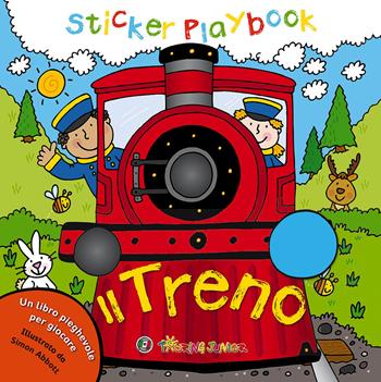 Il treno. Con adesivi  - Libro Touring Junior 2015, Stickers Playbook | Libraccio.it