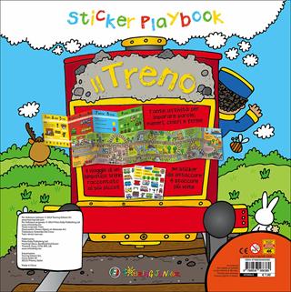 Il treno. Con adesivi  - Libro Touring Junior 2015, Stickers Playbook | Libraccio.it