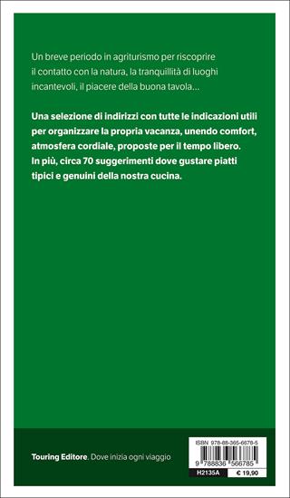 Agriturismo e vacanze in campagna 2015  - Libro Touring 2015, Guide Touring | Libraccio.it