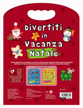 Divertiti in vacanza. Natale  - Libro Touring Junior 2015, Enigmistica e quiz | Libraccio.it