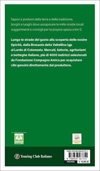 Itinerari del gusto  - Libro Touring 2015, Guide Touring | Libraccio.it