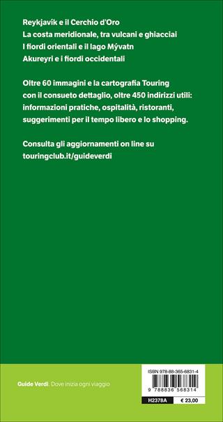 Islanda  - Libro Touring 2016, Guide verdi d'Europa | Libraccio.it