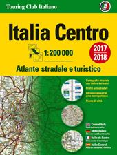 Atlante stradale Italia Centro 1:200.000. Ediz. multilingue
