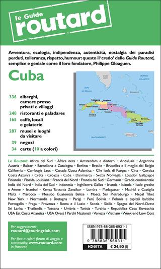 Cuba  - Libro Touring Il Viaggiatore 2016, Guide Routard. Mondo | Libraccio.it