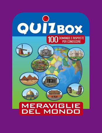 Meraviglie del mondo. 100 domande e risposte per conoscere  - Libro Touring Junior 2016, Quiz Card Box | Libraccio.it