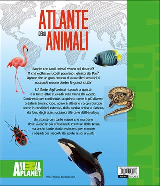 Atlante degli animali. Ediz. illustrata - Jinny Johnson - Libro Touring Junior 2016, Animal Planet. La mia vita nella natura | Libraccio.it
