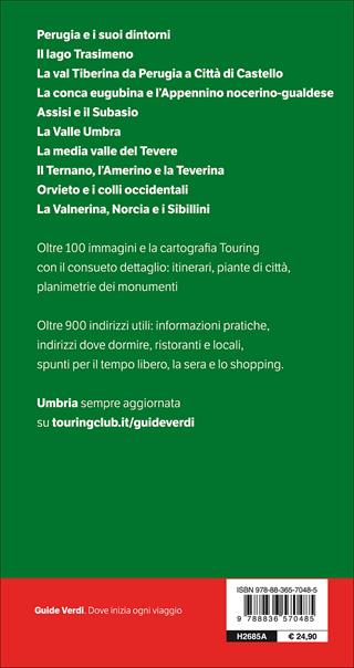 Umbria  - Libro Touring 2017, Guide verdi d'Italia | Libraccio.it