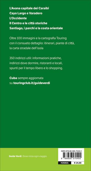 Cuba  - Libro Touring 2017, Guide verdi del mondo | Libraccio.it