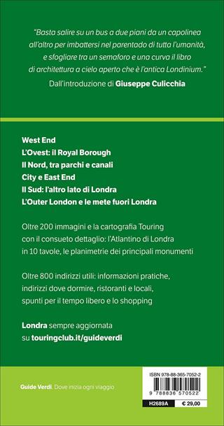 Londra  - Libro Touring 2017, Guide verdi d'Europa | Libraccio.it