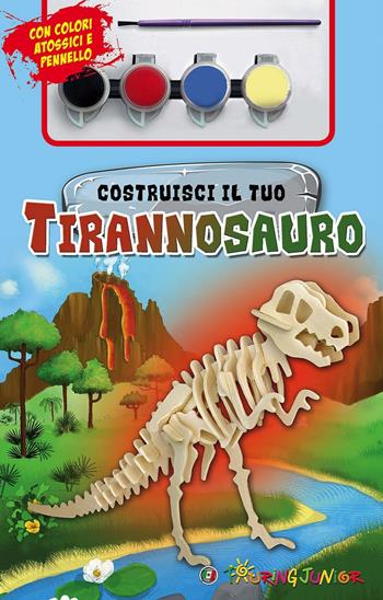 Costruisci il tuo tirannosauro. Con gadget  - Libro Touring Junior 2016, Libri gioco | Libraccio.it
