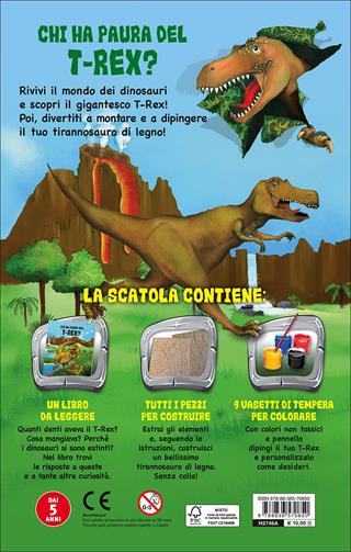 Costruisci il tuo tirannosauro. Con gadget  - Libro Touring Junior 2016, Libri gioco | Libraccio.it