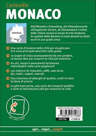 Monaco  - Libro Touring 2017, CartoVille | Libraccio.it