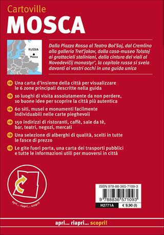 Mosca  - Libro Touring 2017, CartoVille | Libraccio.it