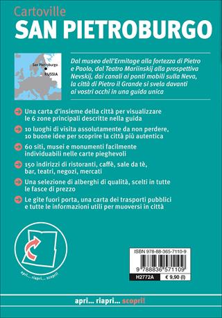 San Pietroburgo  - Libro Touring 2017, CartoVille | Libraccio.it