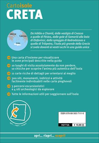 Creta  - Libro Touring 2017, CartoVille | Libraccio.it