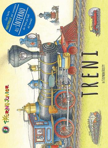 Treni - Stephen Biesty - Libro Touring Junior 2017, Divulgazione | Libraccio.it