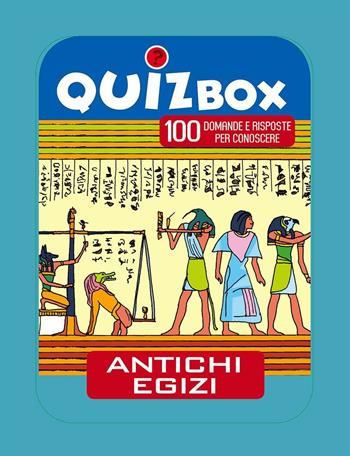 Antichi egizi. 100 domande e risposte per conoscere  - Libro Touring Junior 2017, Quiz Card Box | Libraccio.it