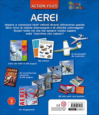 Aerei. Con Prodotti vari  - Libro Touring Junior 2017, Action Files | Libraccio.it