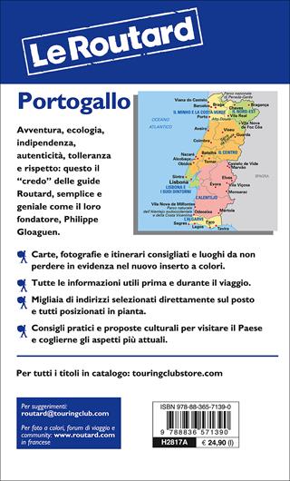 Portogallo  - Libro Touring Il Viaggiatore 2017, Guide Routard. Europa | Libraccio.it