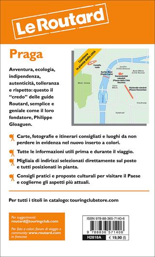 Praga  - Libro Touring Il Viaggiatore 2017, Guide Routard. Europa | Libraccio.it
