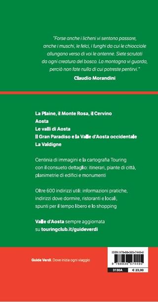 Valle d'Aosta  - Libro Touring 2019, Guide verdi d'Europa e del mondo | Libraccio.it