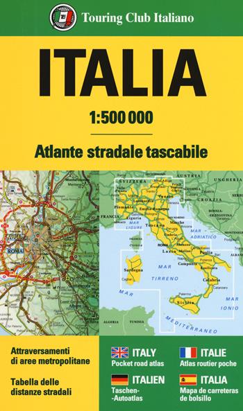 Atlante stradale d'Italia 1:500 000. Ediz. a spirale  - Libro Touring 2019 | Libraccio.it