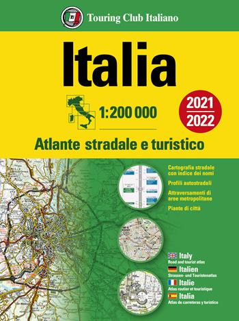Atlante stradale Italia 1:200.000. Cofanetto  - Libro Touring 2020, Atlanti stradali d'Italia | Libraccio.it