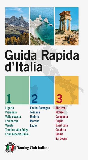 Guida rapida d'Italia  - Libro Touring 2021, Guida rapida d'Italia | Libraccio.it
