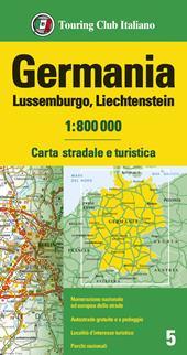 Germania, Lussemburgo, Liechtenstein 1:800.000