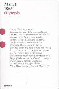 Manet 1863: Olympia. Ediz. illustrata - Serena Romano - Libro Electa 2007, Pesci rossi | Libraccio.it