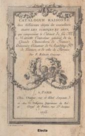 La vente Mariette. Le catalogue illustré par Gabriel de Saint-Aubin. Ediz. italiana, inglese e francese