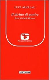 Il diritto di punire. Testi di Paul Ricoeur
