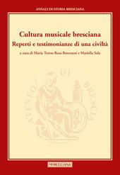 Cultura musicale bresciana. Reperti e testimonianze di una civiltà