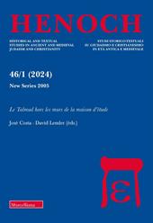 Henoch (2024). Vol. 1: Le Talmud hors les murs de la maison d'étude