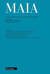 Maia. Rivista di letterature classiche (2024). Vol. 3