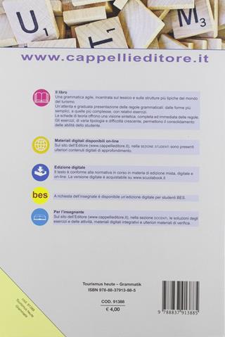 Tourismus heute. Grammatik. e professionali. Con espansione online - FORLIVESI - Libro Cappelli 2019 | Libraccio.it