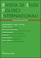 Rivista di studi politici internazionali (2014). Vol. 2