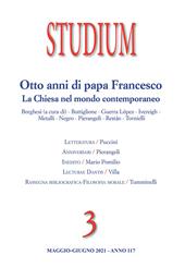Studium (2021). Vol. 3: Otto anni di Papa Francesco. La Chiesa nel mondo contemporaneo.