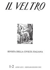Il Veltro. Rivista della civiltà italiana (2022). Vol. 1-2: Gennaio-giugno