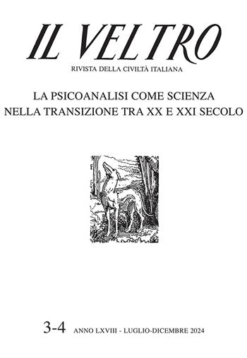 Il Veltro. Rivista della civiltà italiana (2024). Vol. 3-4: Luglio-Dicembre  - Libro Studium 2025 | Libraccio.it