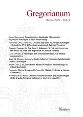 Gregorianum (2024). Vol. 105/1
