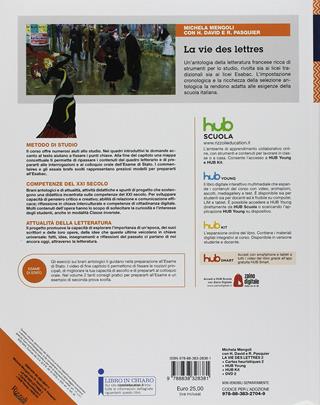 La vie des lettres. Con Mappe. Con DVD-ROM. Vol. 2 - Michela Mengoli, Helene David, Renaud Pasquier - Libro Rizzoli Languages 2018 | Libraccio.it